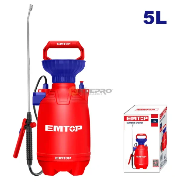 PULVÉRISATEUR À MAIN 5 L – ESPP30502 | EMTOP