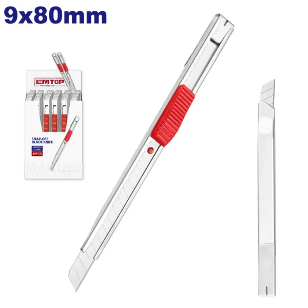 CUTTER MÉTALLIQUE FIN 129MM LAME 9MM – ESNK09001 | EMTOP