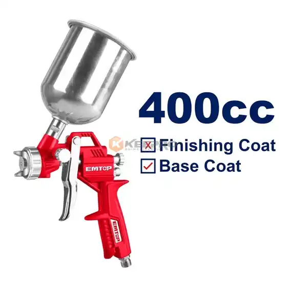 PISTOLET À PEINTURER AIR 400 CC – EASG04001 | EMTOP