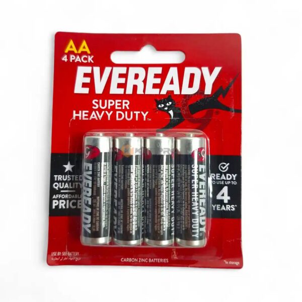 PILE R6 J4PCS 1215 EVEREADY