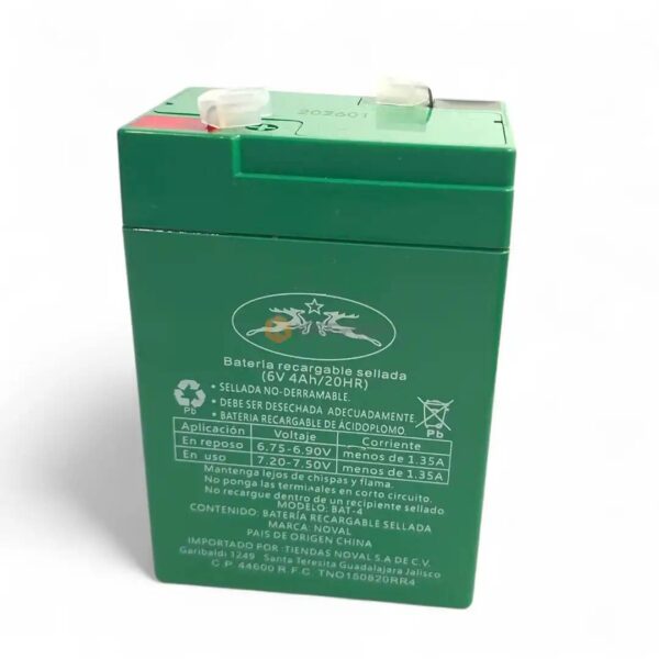 BATTERIE PM POUR BALANCE 6V