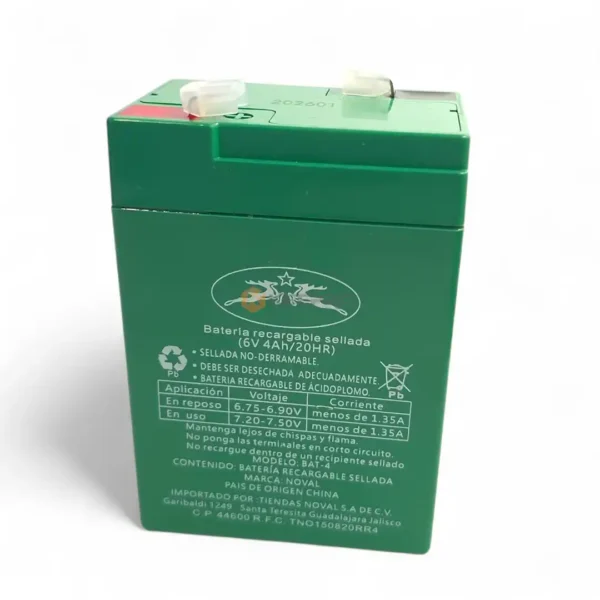 BATTERIE PM POUR BALANCE 6V
