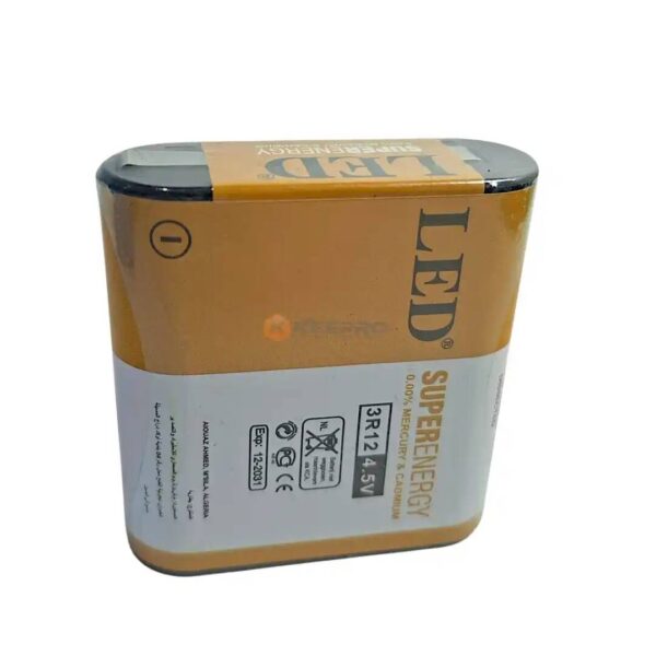 PILE PLAT 3R12 4.5V FLYCAT/LED