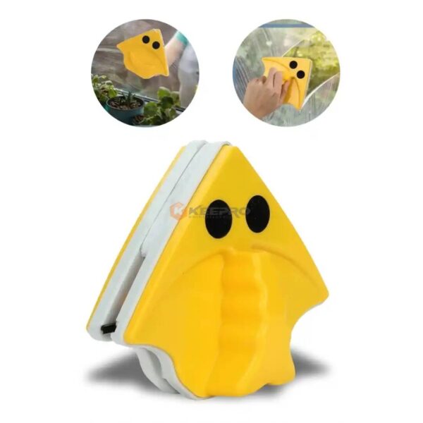 FROTTOIR VITRE MAGNETIQUE DOUBLE FACE TRIANGLE FIRLA
