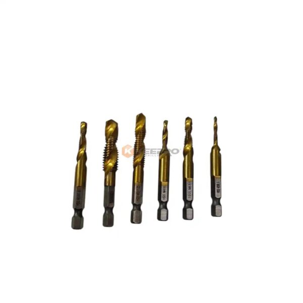 JEU MECHE TARAUD 6 PCS 555-0094