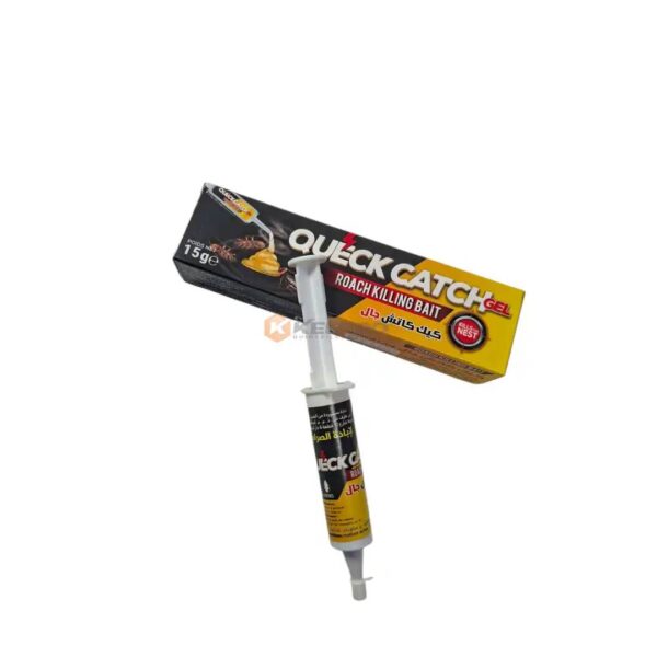GEL ANTI CAFARDS SERINGUE 15G QUECK CATCH