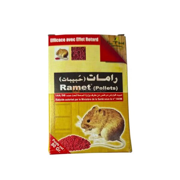RATICIDE RAMET PELLETS 80G LTH