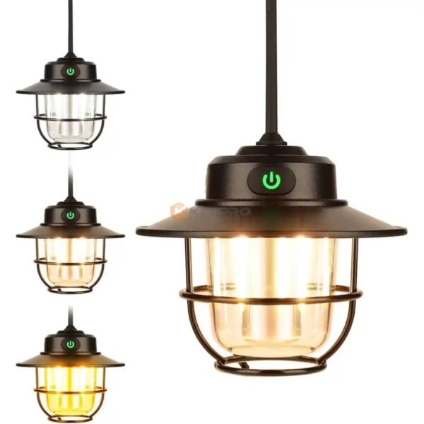 LAMPE CAMPING RECH 4P +CROCHET LY12