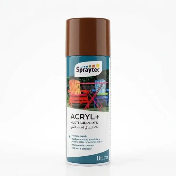 SPRAY MARRON CLAIR N°135 SP77 SPRAYTEC