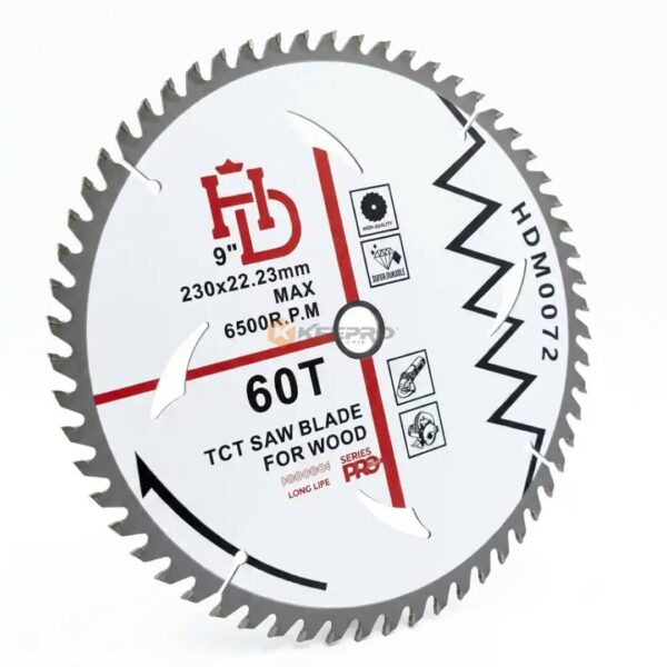 DISQUE BOIS 230MM 22.23MM 60D GRIS HD