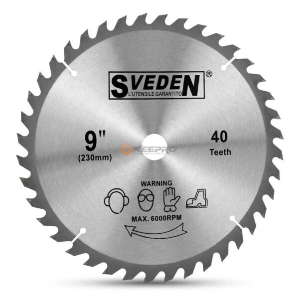 DISQUE BOIS 230MM 40D SVEDEN