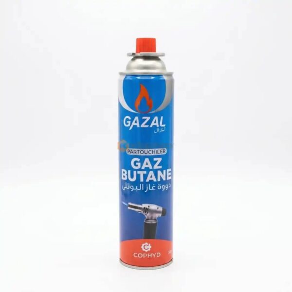 RECHANGE GAZ RECHAUD/CHALUMEAU 600ML GAZAL /SOFTGAZ