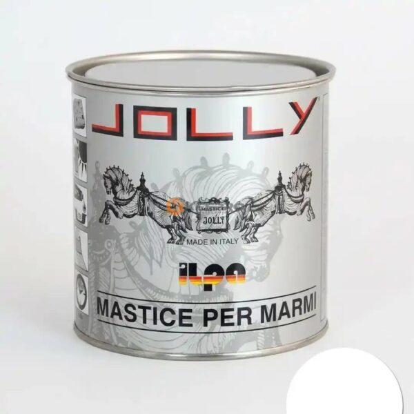 MASTIQUE MARBRE BLANC 800G A/ DURCISSEUR SIDER-MAX JOLLY