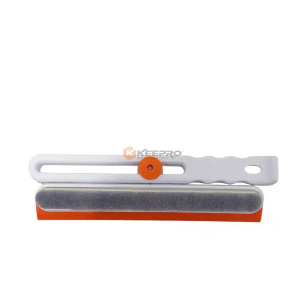 FROTTOIR VITRE MULTI-USAGE SILICONE + EPONGE PLIANT BLANC 11944-8 SMILE