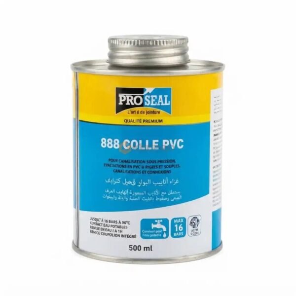 COLLE PVC 500ML POT 888 PROSEAL