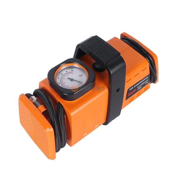 COMPRESSEUR AUTO 12V/220V ORANGE DAMILUX /OPTIMUS /SVEDEM