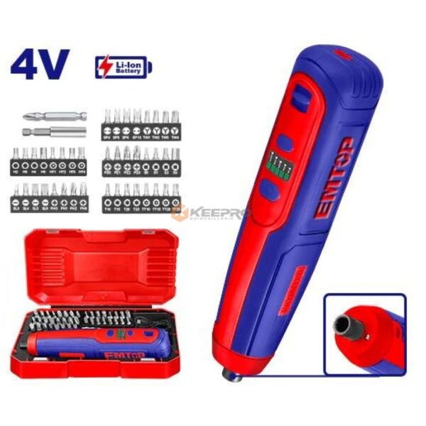 VISSEUSE 4V 43PCS ECSR-0406-D2 EMTOP