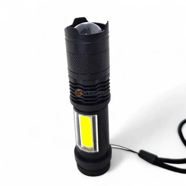 TORCHE A MAIN RECH +USB BOITE VERT PM NOIR / PARA 474-2 SPOT ZONE