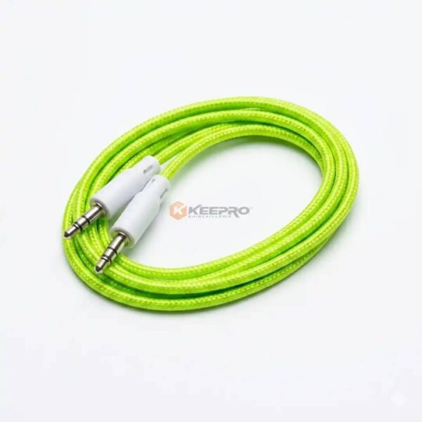 CABLE AUX AUDIO JACK-JACK 100CM RENFORCE