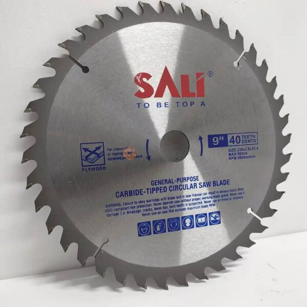 DISQUE BOIS 230MM 40D SALI