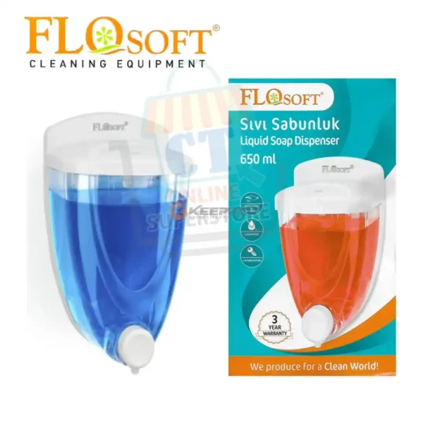 PORTE SAVON LIQUIDE 650ML FLOSOFT