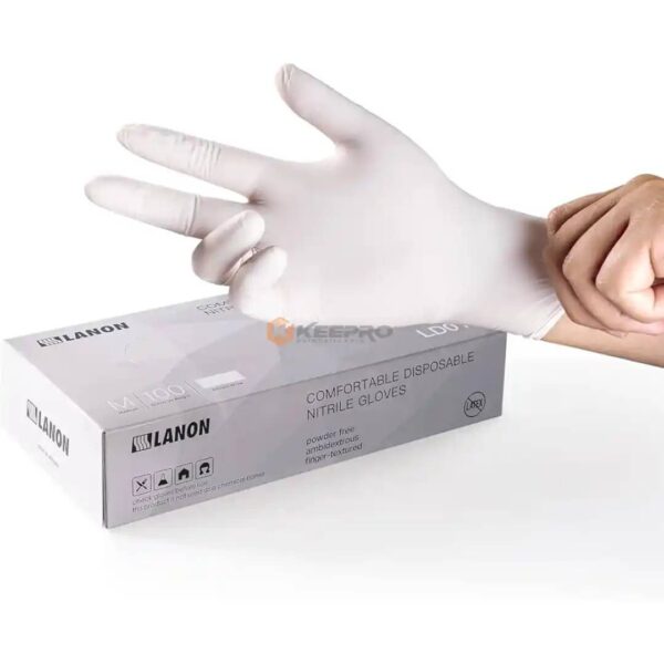 GANT PHARMACIE LATEX BLANC "L" 100PCS GLOVE PRO