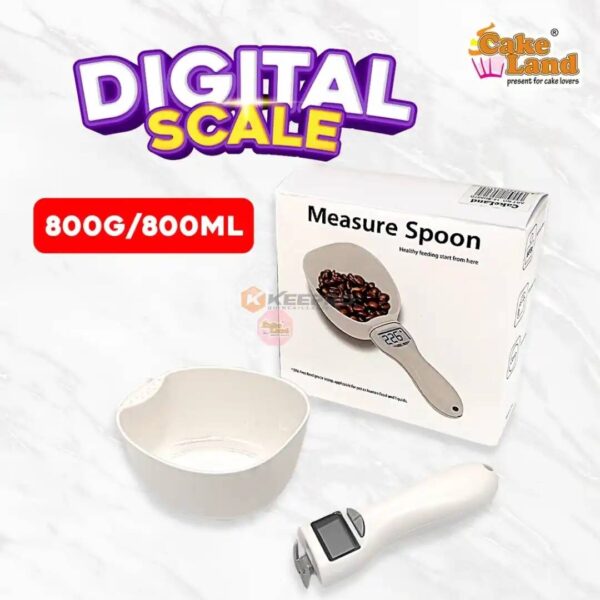 BALANCE CUISINE ELECT 800G FORM CUILLERE GM MEASURE SPOON