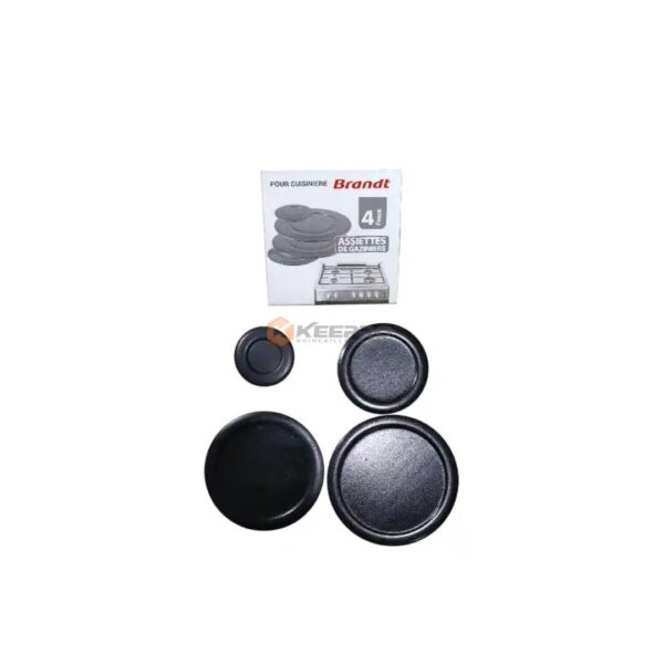 JEU PLAQ DIFFUSEUR CUISINIERE BRAND 4PCS