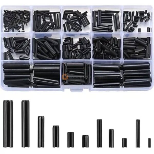GOUPILLE TUBE ROND BOITE TRANSP 120PCS