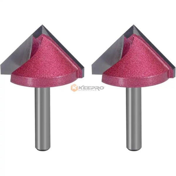 MECHE FRAISE DEFONCEUSE/PAUMELLEUSE 6X32-90° MM HONESTPRO/DMAX POWER