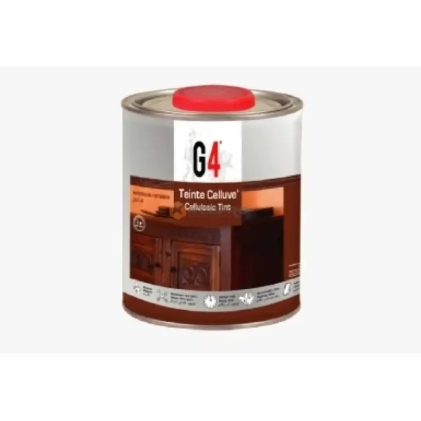 TEINTE CELLULOSIQUE ACAJOU NOIRE 800ML G4