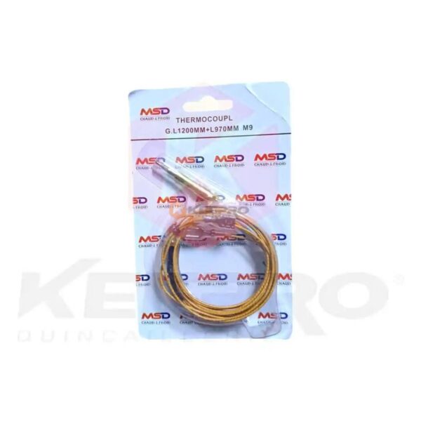 THERMOCOUPLE CHAUFFAGE CONDOR 2 FICHE 1200MM L970MM M9