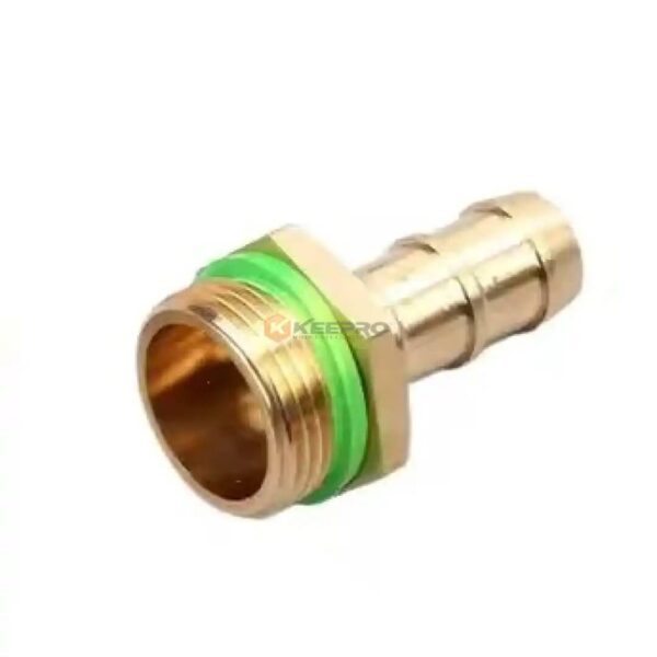 RACCORD COMPRESSEUR PM 1/4 MAL BRONZE /CHROME