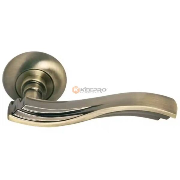 ENSEMBLE ROSACE CLE ROND BRONZ DELTA