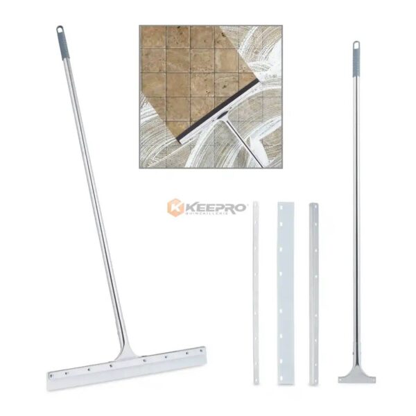 FROTTOIR METAL EN SILICONE 55CM PM +MANCHE FIX MULTI-USAGE SMILE