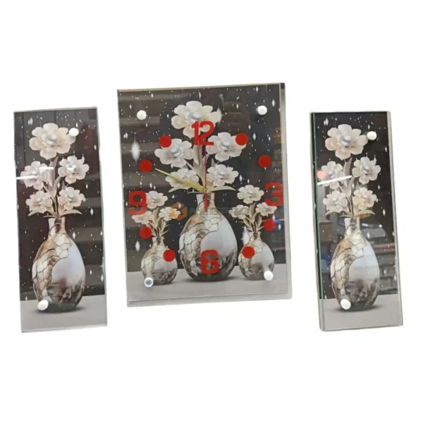 HORLOGE FOREX +VERRE +2 CADRE DECORATIF LUX 30X40 GM