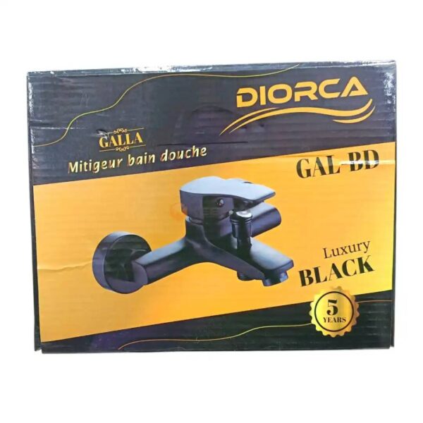 MITIGEUR BAIGNOIR NOIR GALA DIORCA