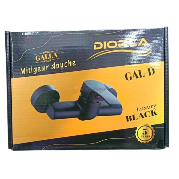 MITIGEUR DOUCHE NOIR GALA DIORCA