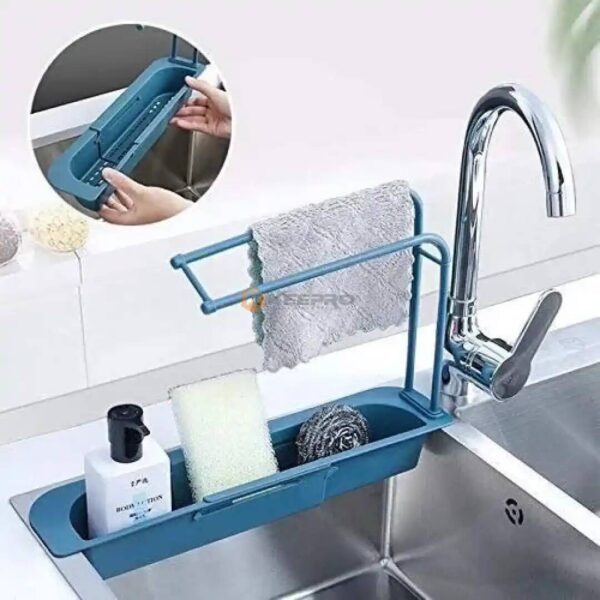ORGANISEUR ACCESSOIRES EVIER PLAST EXT REGLABLE SINKI BEITY
