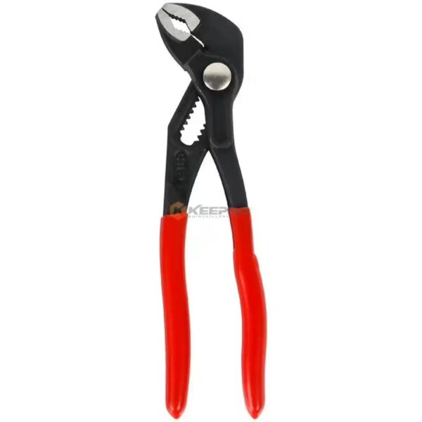 PINCE CROCODILE COULISSANT A BOUTON PM NOIR ROUGE 7" 200  OPTIMUS