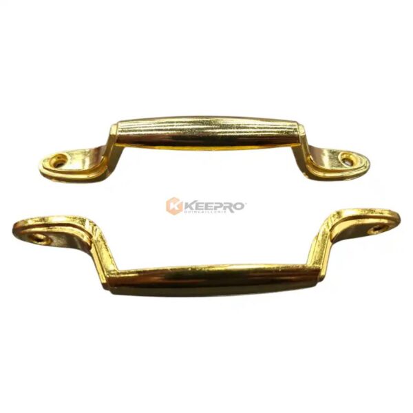 POIGNE MEUBLE STYLE OVAL DORE