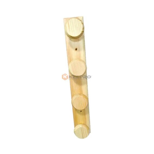 PORTE MANTEAU BOIS SMP 4T PLAT OUAR