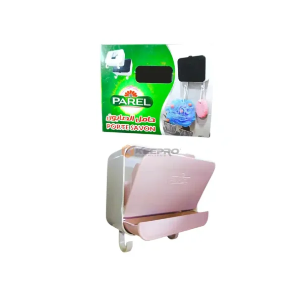 PORTE SAVONNETTE MURAL PLAST CARRE PAREL