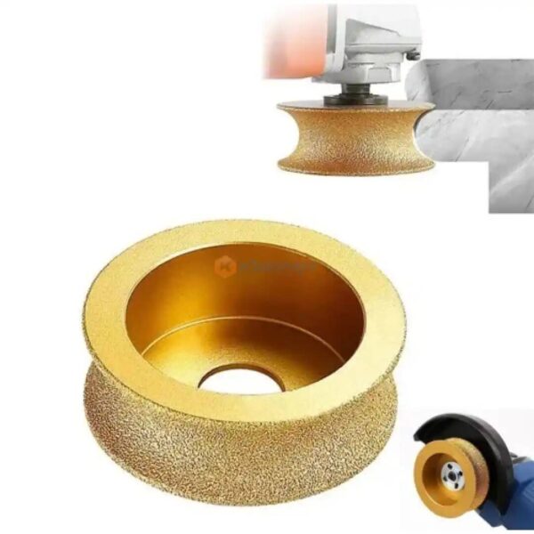 SCIE A CLOCHE DIAMOND DORE COIN "U" 22X75X30 JOOM /TOOLS