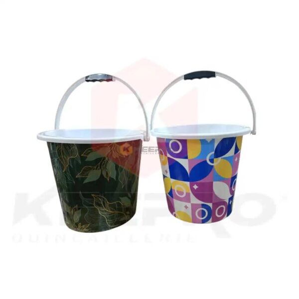 SEAU MENAGE P/PLAST 13L DECORE F75 FRAMS