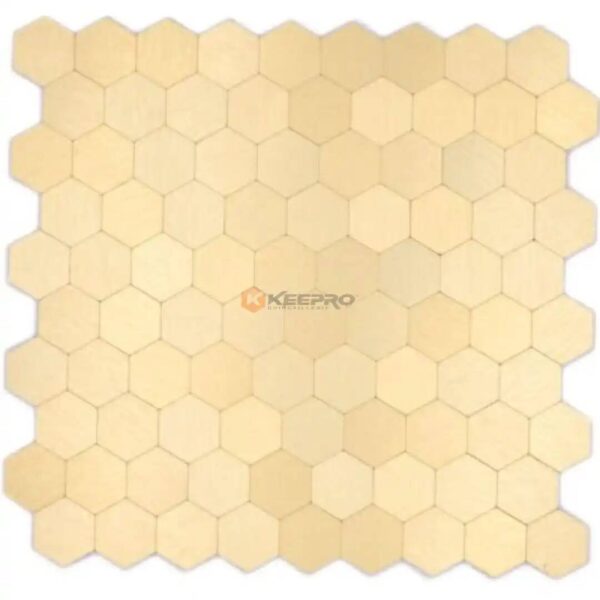 STICKER ADHESIF NID D'ABEILLE DIAGONAL PM DORE YJ010 ALWAN