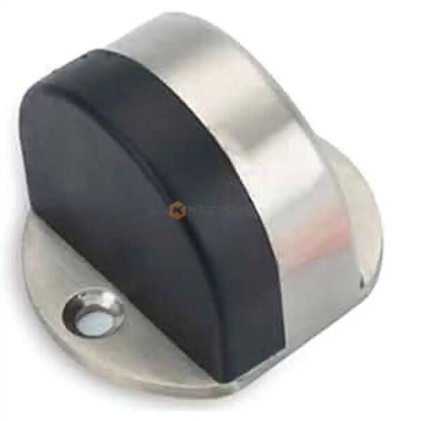STOP PORTE A TERRE METAL PLAT CHROME