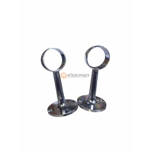 SUPPORT TRING PLAFOND SIMPLE A TIGE CHROME 19 -1PC-