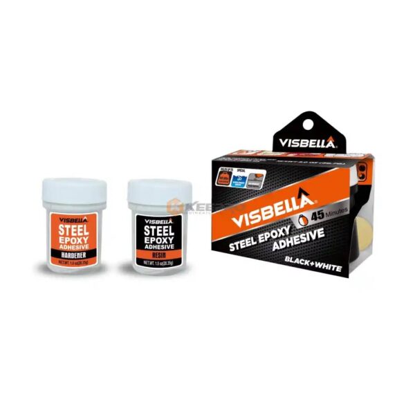 COLLE  ARAMETAL BLANC 2 BOITES 56G VISBELLA