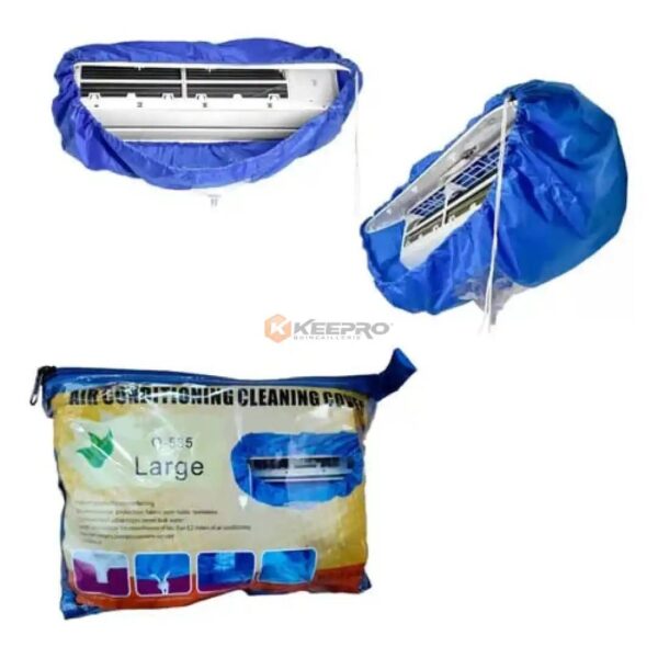 KIT NETTOYAGE CLIMA CACHE BLEU + TUYAU CLIMA  9000/12000 PM